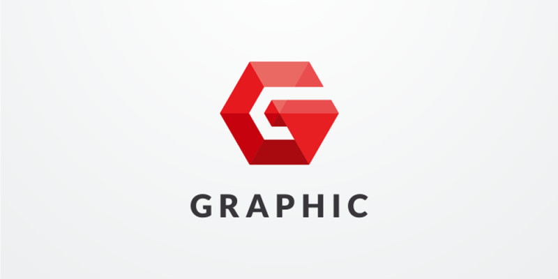 Letter G Hexagon Geometric Logo Design Vector v26