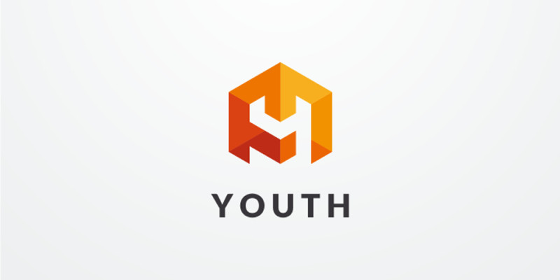 Letter Y Hexagon Logo Design Vector v09