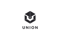 Letter U Hexagon Geometric Logo Design Vector v06 Screenshot 3