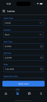 QR Code Attendance Management App Screenshot 3
