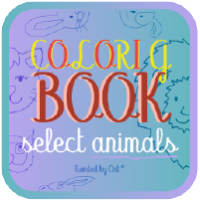 Coloring Book Select Animals - Construct 3