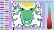 Coloring Book Select Animals - Construct 3 Screenshot 1