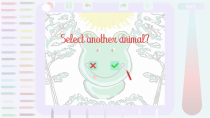 Coloring Book Select Animals - Construct 3 Screenshot 2