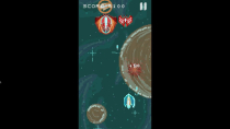 Spaceship Shooter - Construct 3 Game Screenshot 2