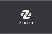 Letter Z Hexagon Geometric Logo Design Vector v.05 Screenshot 2