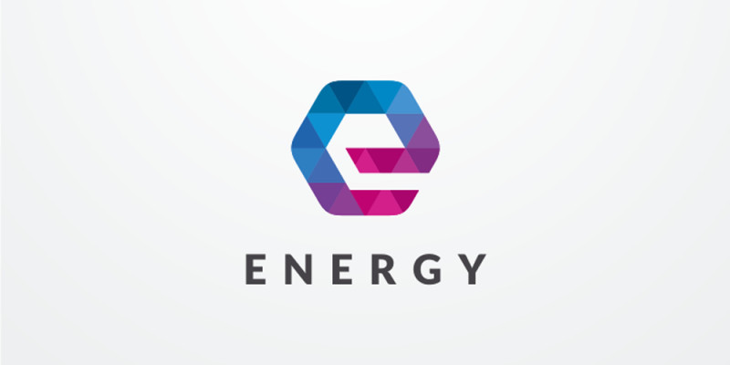 Letter E Hexagon Pixel Logo Design Vector v.21