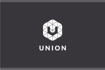 Letter U Hexagon Colorful Logo Design Vector v04 Screenshot 2