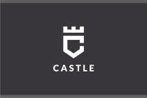 Castle Letter C Logo Design Vector v05 Screenshot 2