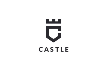 Castle Letter C Logo Design Vector v05 Screenshot 3