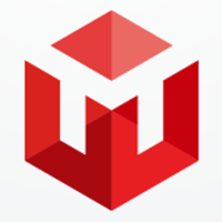 Letter M Hexagon Geomeric Logo Design Vector v13