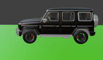 Gclassamg Vehicle 3D Model Screenshot 2