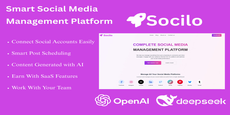 Socilo - Social Media Scheduling Platform