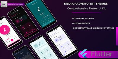 Media Player Flutter UI Kit 