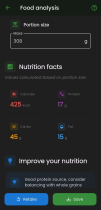 NutriSnap AI - Nutrition Diet Tracker Flutter Screenshot 3
