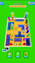 Drop People 3D Hole Puzzle Game Unity Source Code Screenshot 3