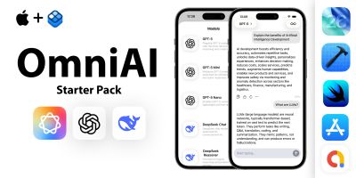 OmniAI Starter iOS ChatGPT GPT-5 AI Native SwiftUI