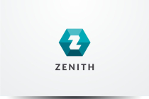 Letter Z Hexagon Geometric Logo Design Vector v04 Screenshot 1