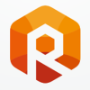 Letter R Hexagon Logo Design Vector v10
