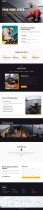 Toproof - Roofing Company HTML5 Landing Page Screenshot 1