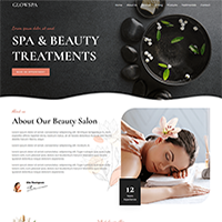 Glowspa - Spa And Salon HTML5 Landing Page