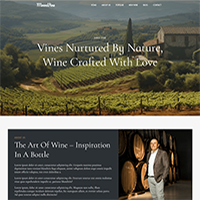 Moonvine - Wine and Winery HTML5 Landing Page