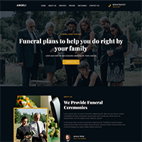 Angeli - Funeral Home Services HTML5 Template