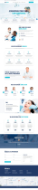 Glodent - Dental Clinic Landing Page HTML Screenshot 1