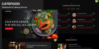 Catefood - Restaurant HTML Template