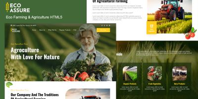 Ecoassure - Eco Farming HTML Template
