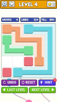 Color Dot Link Brain Puzzle - Unity Mobile Game Screenshot 8