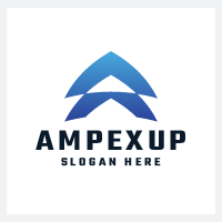 Abstract Arrow Letter A Logo
