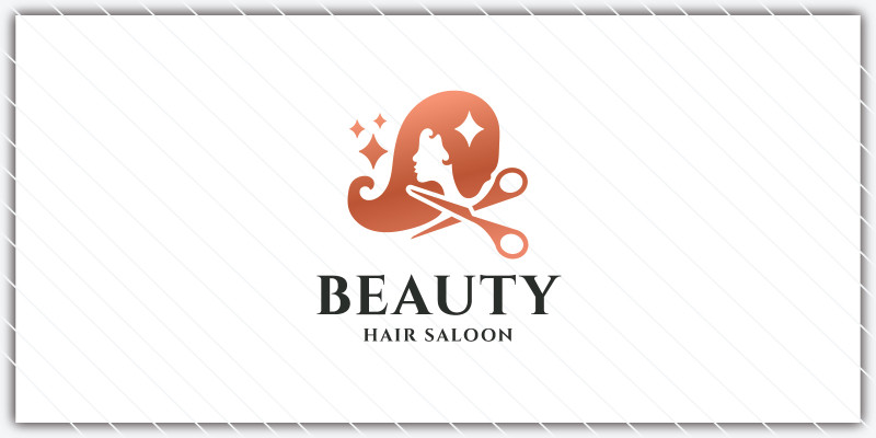 Beauty Hair Salon Logo