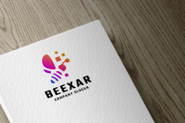 Digital Pixel Bee Logo Screenshot 2