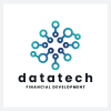 Abstract Data Network and Technology Logo