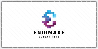 Enigmaxe Letter E Logo