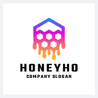 Honey House and Honeycomb Logo