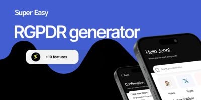 PHP GDPR And Legal Notices PDF Generator