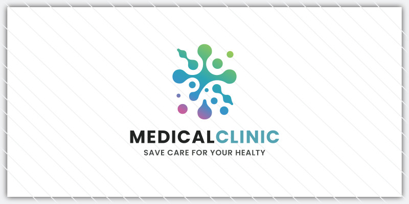 Abstract Medical Clinic Logo