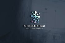 Abstract Medical Clinic Logo Screenshot 1