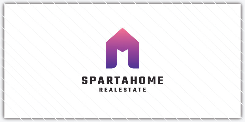 Spartan Helmet and Home Logo