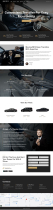 Shiftify - Сar Rental Landing Page HTML Screenshot 1
