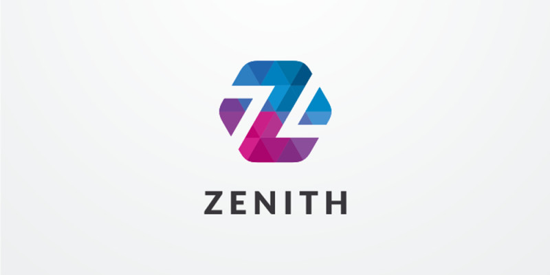 Letter Z Hexagon Pixel Logo Design Vector v07