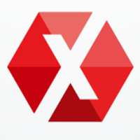 Letter X Hexagon Geometric Logo Design Vector v.05