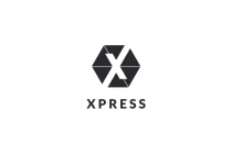 Letter X Hexagon Geometric Logo Design Vector v.05 Screenshot 3