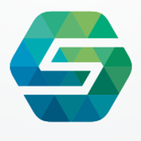Letter S Hexagon Pixel Logo Design Vector v24