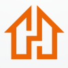 House Letter H Logo Design Vector v02