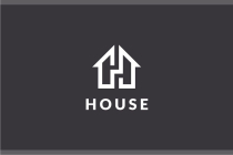 House Letter H Logo Design Vector v02 Screenshot 2