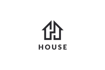 House Letter H Logo Design Vector v02 Screenshot 3