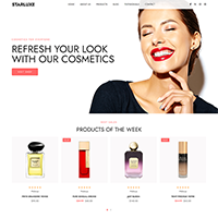 Starluxe - Beauty HTML5 Landing Page
