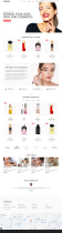Starluxe - Beauty HTML5 Landing Page Screenshot 1